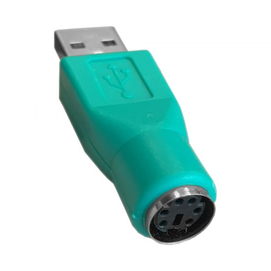 Adaptador ps2 Fêmea Mini din para USB Macho 